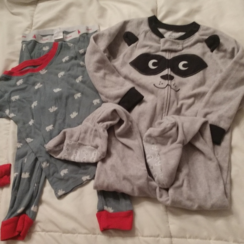 Set of 2 Pajamas, 3T